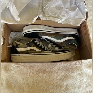 camo van shoes